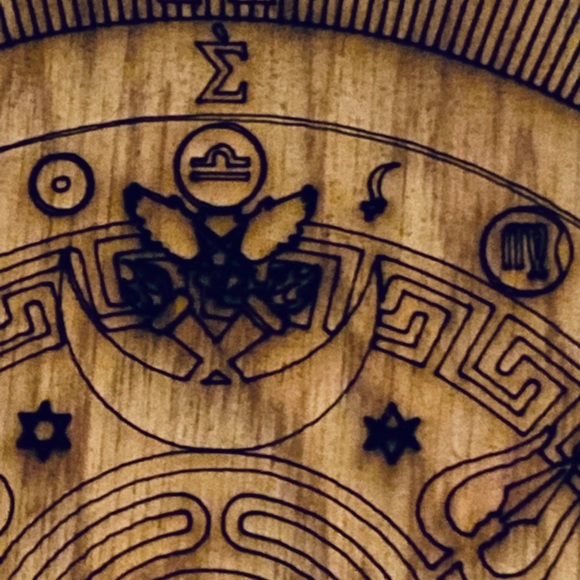 HEKATE HECATE TRIPLE GODDESS CRONE CHARGING PLATE - Picture 4 of 7